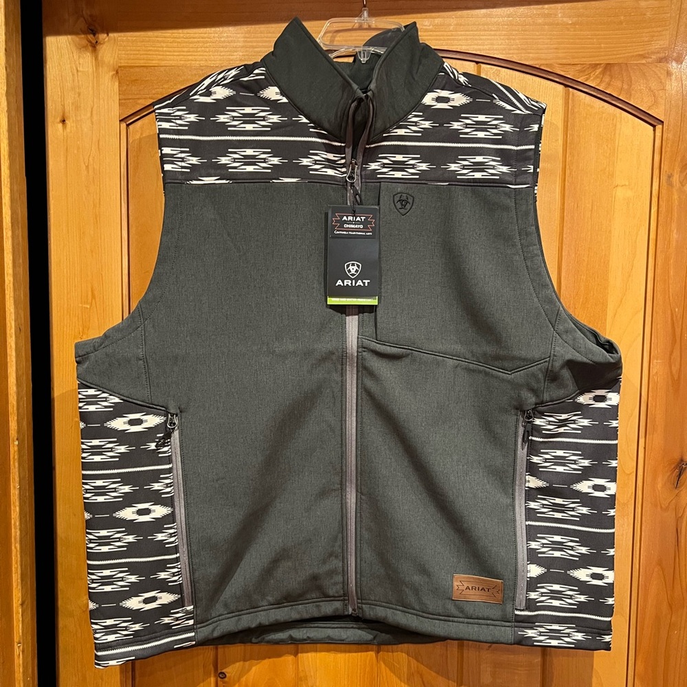 Ariat Men’s Vest XXL Vernon 2.0 Chimayo Softshell Vest